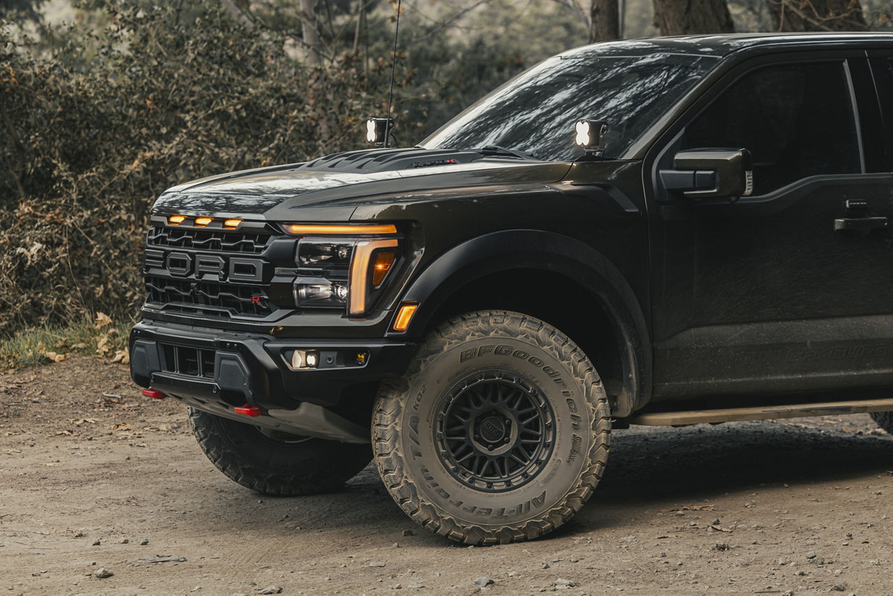 2025 Ford F150 Raptor R - KMC ATTACK - Black | KMC Wheels